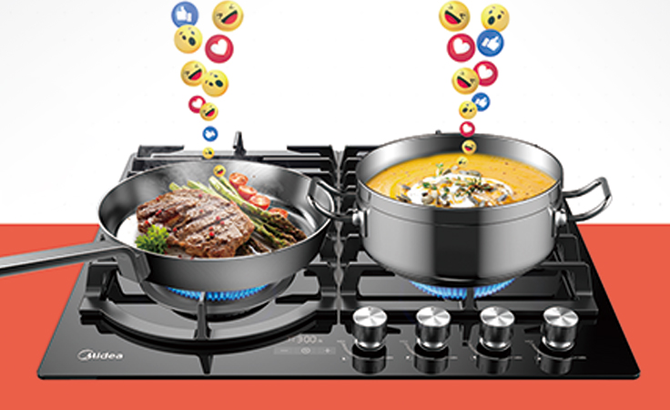 美的廣交會預(yù)熱海報